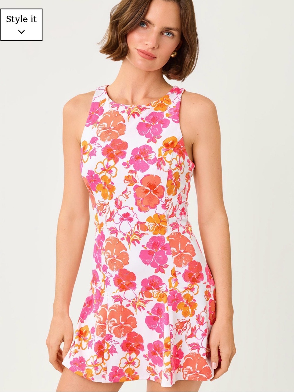 JUST RELEASED NWT Lilly Pulitzer Westley Active Dress in Pansy Fansy!